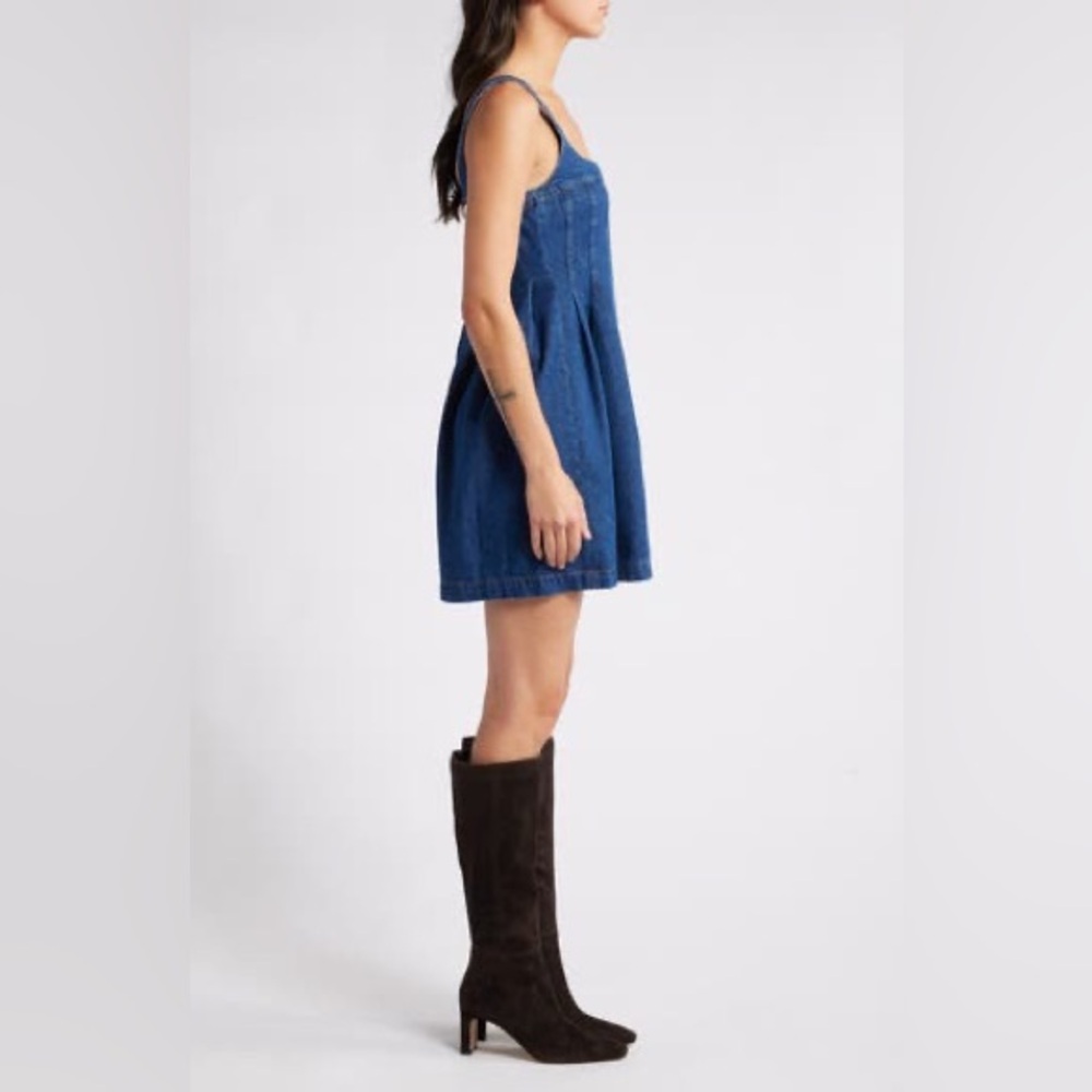 Reformation Salinas Blue Mini Dress SZ 10